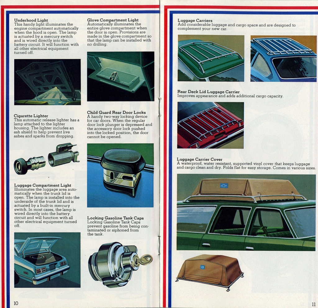 1975 Chevrolet Accessories Folder Page 6